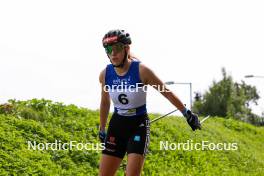 03.09.2023, Villach, Austria (AUT): Jenny Nowak (GER) - FIS Nordic Combined Summer Grand Prix men and women, individual gundersen HS98/5km women, Villach (AUT). www.nordicfocus.com. © Volk/NordicFocus. Every downloaded picture is fee-liable.