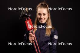 24.11.2023, Oestersund, Sweden, (SWE): Khrystyna Dmytrenko (UKR) - IBU World Cup Biathlon, photoshooting, Oestersund (SWE). www.nordicfocus.com. © Manzoni/NordicFocus. Every downloaded picture is fee-liable.