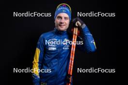 23.11.2023, Oestersund, Sweden, (SWE): Jesper Nelin (SWE) - IBU World Cup Biathlon, photoshooting, Oestersund (SWE). www.nordicfocus.com. © Manzoni/NordicFocus. Every downloaded picture is fee-liable.