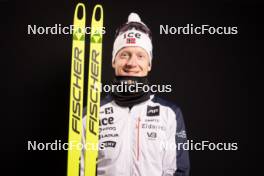 24.11.2023, Oestersund, Sweden, (SWE): Johannes Thingnes Boe (NOR) - IBU World Cup Biathlon, photoshooting, Oestersund (SWE). www.nordicfocus.com. © Manzoni/NordicFocus. Every downloaded picture is fee-liable.