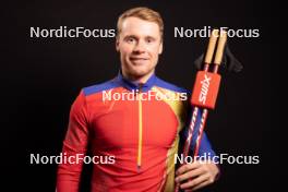 24.11.2023, Oestersund, Sweden, (SWE): Dimitrii Shamaev (ROU) - IBU World Cup Biathlon, photoshooting, Oestersund (SWE). www.nordicfocus.com. © Manzoni/NordicFocus. Every downloaded picture is fee-liable.