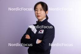 23.11.2023, Oestersund, Sweden, (SWE): Eunjung Ko (KOR) - IBU World Cup Biathlon, photoshooting, Oestersund (SWE). www.nordicfocus.com. © Manzoni/NordicFocus. Every downloaded picture is fee-liable.