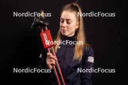 24.11.2023, Oestersund, Sweden, (SWE): Khrystyna Dmytrenko (UKR) - IBU World Cup Biathlon, photoshooting, Oestersund (SWE). www.nordicfocus.com. © Manzoni/NordicFocus. Every downloaded picture is fee-liable.