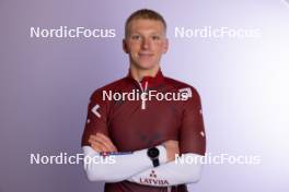 24.11.2023, Oestersund, Sweden, (SWE): Edgars Mise (LAT) - IBU World Cup Biathlon, photoshooting, Oestersund (SWE). www.nordicfocus.com. © Manzoni/NordicFocus. Every downloaded picture is fee-liable.