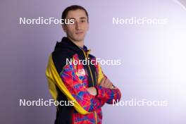 24.11.2023, Oestersund, Sweden, (SWE): George Coltea (ROU) - IBU World Cup Biathlon, photoshooting, Oestersund (SWE). www.nordicfocus.com. © Manzoni/NordicFocus. Every downloaded picture is fee-liable.