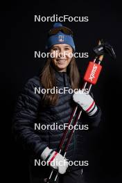 07.12.2023, Oestersund, Sweden (SWE): Lauren Jortberg (USA) - FIS world cup cross-country, photoshooting, Oestersund (SWE). www.nordicfocus.com. © Modica/NordicFocus. Every downloaded picture is fee-liable.