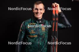 28.11.2023, Oestersund, Sweden, (SWE): Vytautas Strolia (LTU) - IBU World Cup Biathlon, photoshooting, Oestersund (SWE). www.nordicfocus.com. © Manzoni/NordicFocus. Every downloaded picture is fee-liable.