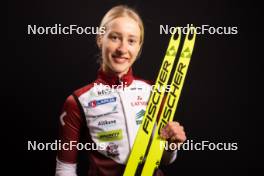 24.11.2023, Oestersund, Sweden, (SWE): Sandra Bulina (LAT) - IBU World Cup Biathlon, photoshooting, Oestersund (SWE). www.nordicfocus.com. © Manzoni/NordicFocus. Every downloaded picture is fee-liable.