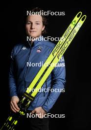 07.12.2023, Oestersund, Sweden (SWE): Jc Schoonmaker (USA) - FIS world cup cross-country, photoshooting, Oestersund (SWE). www.nordicfocus.com. © Modica/NordicFocus. Every downloaded picture is fee-liable.