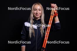 23.11.2023, Oestersund, Sweden, (SWE): Ekaterina Avvakumova (KOR) - IBU World Cup Biathlon, photoshooting, Oestersund (SWE). www.nordicfocus.com. © Manzoni/NordicFocus. Every downloaded picture is fee-liable.