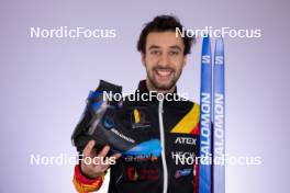 24.11.2023, Oestersund, Sweden, (SWE): Cesar Beauvais (BEL) - IBU World Cup Biathlon, photoshooting, Oestersund (SWE). www.nordicfocus.com. © Manzoni/NordicFocus. Every downloaded picture is fee-liable.