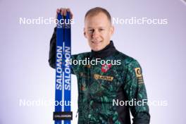 28.11.2023, Oestersund, Sweden, (SWE): Tomas Kaukenas (LTU) - IBU World Cup Biathlon, photoshooting, Oestersund (SWE). www.nordicfocus.com. © Manzoni/NordicFocus. Every downloaded picture is fee-liable.