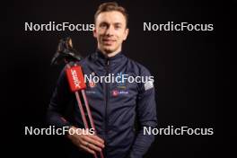 24.11.2023, Oestersund, Sweden, (SWE): Bogdan Tsymbal (UKR) - IBU World Cup Biathlon, photoshooting, Oestersund (SWE). www.nordicfocus.com. © Manzoni/NordicFocus. Every downloaded picture is fee-liable.