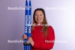 23.11.2023, Oestersund, Sweden, (SWE): Nadia Moser (CAN) - IBU World Cup Biathlon, photoshooting, Oestersund (SWE). www.nordicfocus.com. © Manzoni/NordicFocus. Every downloaded picture is fee-liable.