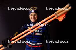 27.11.2023, Oestersund, Sweden, (SWE): Julia Simon (FRA) - IBU World Cup Biathlon, photoshooting, Oestersund (SWE). www.nordicfocus.com. © Manzoni/NordicFocus. Every downloaded picture is fee-liable.