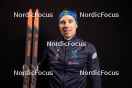 24.11.2023, Oestersund, Sweden, (SWE): Artem Pryma (URK) - IBU World Cup Biathlon, photoshooting, Oestersund (SWE). www.nordicfocus.com. © Manzoni/NordicFocus. Every downloaded picture is fee-liable.