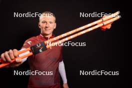 24.11.2023, Oestersund, Sweden, (SWE): Edgars Mise (LAT) - IBU World Cup Biathlon, photoshooting, Oestersund (SWE). www.nordicfocus.com. © Manzoni/NordicFocus. Every downloaded picture is fee-liable.