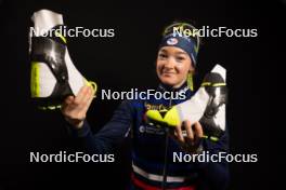 27.11.2023, Oestersund, Sweden, (SWE): Lou Jeanmonnot (FRA) - IBU World Cup Biathlon, photoshooting, Oestersund (SWE). www.nordicfocus.com. © Manzoni/NordicFocus. Every downloaded picture is fee-liable.