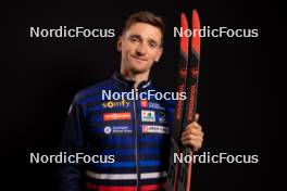 27.11.2023, Oestersund, Sweden, (SWE): Fabien Claude (FRA) - IBU World Cup Biathlon, photoshooting, Oestersund (SWE). www.nordicfocus.com. © Manzoni/NordicFocus. Every downloaded picture is fee-liable.