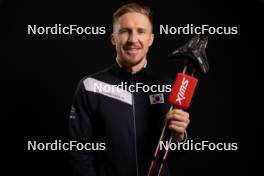 27.11.2023, Oestersund, Sweden, (SWE): Timofei Lapshin (KOR) - IBU World Cup Biathlon, photoshooting, Oestersund (SWE). www.nordicfocus.com. © Manzoni/NordicFocus. Every downloaded picture is fee-liable.