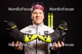 24.11.2023, Oestersund, Sweden, (SWE): Johannes Dale (NOR) - IBU World Cup Biathlon, photoshooting, Oestersund (SWE). www.nordicfocus.com. © Manzoni/NordicFocus. Every downloaded picture is fee-liable.