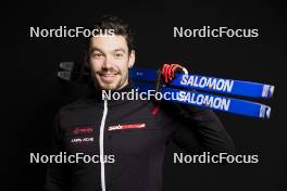 07.12.2023, Oestersund, Sweden (SWE): Antoine Cyr (CAN) - FIS world cup cross-country, photoshooting, Oestersund (SWE). www.nordicfocus.com. © Modica/NordicFocus. Every downloaded picture is fee-liable.