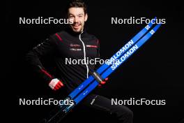 07.12.2023, Oestersund, Sweden (SWE): Antoine Cyr (CAN) - FIS world cup cross-country, photoshooting, Oestersund (SWE). www.nordicfocus.com. © Modica/NordicFocus. Every downloaded picture is fee-liable.