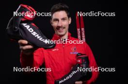 23.11.2023, Oestersund, Sweden, (SWE): Trevor Kiers (CAN) - IBU World Cup Biathlon, photoshooting, Oestersund (SWE). www.nordicfocus.com. © Manzoni/NordicFocus. Every downloaded picture is fee-liable.