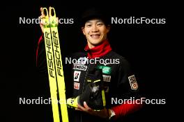 07.12.2023, Oestersund, Sweden (SWE): Naoto Baba (JPN) - FIS world cup cross-country, photoshooting, Oestersund (SWE). www.nordicfocus.com. © Modica/NordicFocus. Every downloaded picture is fee-liable.