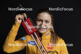 07.12.2023, Oestersund, Sweden (SWE): Katherine Sauerbrey (GER) - FIS world cup cross-country, photoshooting, Oestersund (SWE). www.nordicfocus.com. © Modica/NordicFocus. Every downloaded picture is fee-liable.