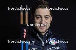 07.12.2023, Oestersund, Sweden (SWE): Simone Dapr? (ITA) - FIS world cup cross-country, photoshooting, Oestersund (SWE). www.nordicfocus.com. © Modica/NordicFocus. Every downloaded picture is fee-liable.