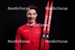 23.11.2023, Oestersund, Sweden, (SWE): Trevor Kiers (CAN) - IBU World Cup Biathlon, photoshooting, Oestersund (SWE). www.nordicfocus.com. © Manzoni/NordicFocus. Every downloaded picture is fee-liable.