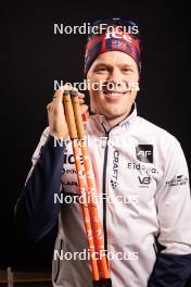 24.11.2023, Oestersund, Sweden, (SWE): Johannes Dale (NOR) - IBU World Cup Biathlon, photoshooting, Oestersund (SWE). www.nordicfocus.com. © Manzoni/NordicFocus. Every downloaded picture is fee-liable.