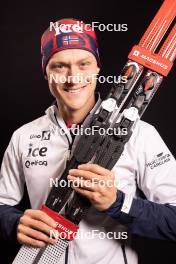 24.11.2023, Oestersund, Sweden, (SWE): Endre Stroemsheim (NOR) - IBU World Cup Biathlon, photoshooting, Oestersund (SWE). www.nordicfocus.com. © Manzoni/NordicFocus. Every downloaded picture is fee-liable.