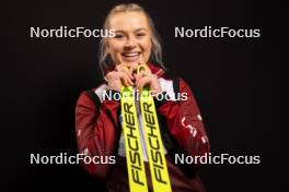 24.11.2023, Oestersund, Sweden, (SWE): Annija Sabule (LAT) - IBU World Cup Biathlon, photoshooting, Oestersund (SWE). www.nordicfocus.com. © Manzoni/NordicFocus. Every downloaded picture is fee-liable.