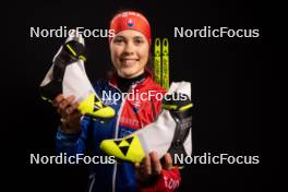 27.11.2023, Oestersund, Sweden, (SWE): Ema Kapustova (SVK) - IBU World Cup Biathlon, photoshooting, Oestersund (SWE). www.nordicfocus.com. © Manzoni/NordicFocus. Every downloaded picture is fee-liable.