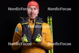 23.11.2023, Oestersund, Sweden, (SWE): Johannes Kuehn (GER) - IBU World Cup Biathlon, photoshooting, Oestersund (SWE). www.nordicfocus.com. © Manzoni/NordicFocus. Every downloaded picture is fee-liable.