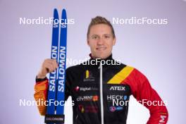 24.11.2023, Oestersund, Sweden, (SWE): Thierry Langer (BEL) - IBU World Cup Biathlon, photoshooting, Oestersund (SWE). www.nordicfocus.com. © Manzoni/NordicFocus. Every downloaded picture is fee-liable.