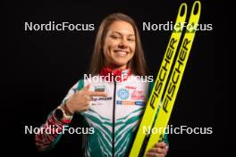 27.11.2023, Oestersund, Sweden, (SWE): Lora Hristova (BUL) - IBU World Cup Biathlon, photoshooting, Oestersund (SWE). www.nordicfocus.com. © Manzoni/NordicFocus. Every downloaded picture is fee-liable.