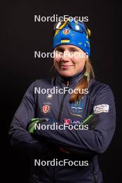 24.11.2023, Oestersund, Sweden, (SWE): Anastasiya Merkushyna (UKR) - IBU World Cup Biathlon, photoshooting, Oestersund (SWE). www.nordicfocus.com. © Manzoni/NordicFocus. Every downloaded picture is fee-liable.