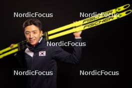 24.11.2023, Oestersund, Sweden, (SWE): Dujin Choi (KOR) - IBU World Cup Biathlon, photoshooting, Oestersund (SWE). www.nordicfocus.com. © Manzoni/NordicFocus. Every downloaded picture is fee-liable.