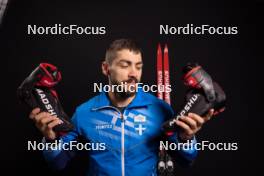 28.11.2023, Oestersund, Sweden, (SWE): Nikolaos Tsourekas (GRE) - IBU World Cup Biathlon, photoshooting, Oestersund (SWE). www.nordicfocus.com. © Manzoni/NordicFocus. Every downloaded picture is fee-liable.