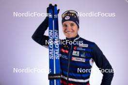 27.11.2023, Oestersund, Sweden, (SWE): Julia Simon (FRA) - IBU World Cup Biathlon, photoshooting, Oestersund (SWE). www.nordicfocus.com. © Manzoni/NordicFocus. Every downloaded picture is fee-liable.