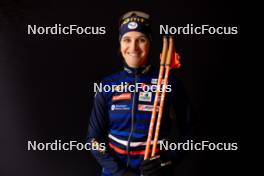 27.11.2023, Oestersund, Sweden, (SWE): Julia Simon (FRA) - IBU World Cup Biathlon, photoshooting, Oestersund (SWE). www.nordicfocus.com. © Manzoni/NordicFocus. Every downloaded picture is fee-liable.