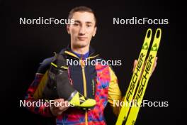 24.11.2023, Oestersund, Sweden, (SWE): George Coltea (ROU) - IBU World Cup Biathlon, photoshooting, Oestersund (SWE). www.nordicfocus.com. © Manzoni/NordicFocus. Every downloaded picture is fee-liable.