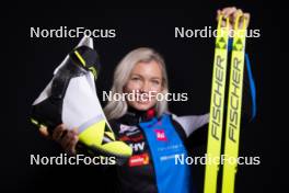 23.11.2023, Oestersund, Sweden, (SWE): Regina Ermits (EST) - IBU World Cup Biathlon, photoshooting, Oestersund (SWE). www.nordicfocus.com. © Manzoni/NordicFocus. Every downloaded picture is fee-liable.