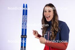 27.11.2023, Oestersund, Sweden, (SWE): Deedra Irwin (USA) - IBU World Cup Biathlon, photoshooting, Oestersund (SWE). www.nordicfocus.com. © Manzoni/NordicFocus. Every downloaded picture is fee-liable.