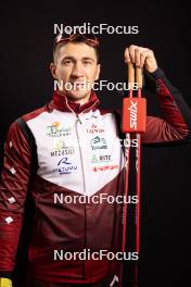 24.11.2023, Oestersund, Sweden, (SWE): Andrejs Rastorgujevs (LAT) - IBU World Cup Biathlon, photoshooting, Oestersund (SWE). www.nordicfocus.com. © Manzoni/NordicFocus. Every downloaded picture is fee-liable.