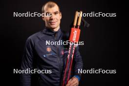 24.11.2023, Oestersund, Sweden, (SWE): Denys Nasyko (UKR) - IBU World Cup Biathlon, photoshooting, Oestersund (SWE). www.nordicfocus.com. © Manzoni/NordicFocus. Every downloaded picture is fee-liable.