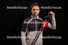 27.11.2023, Oestersund, Sweden, (SWE): Mikhail Usov (MDA) - IBU World Cup Biathlon, photoshooting, Oestersund (SWE). www.nordicfocus.com. © Manzoni/NordicFocus. Every downloaded picture is fee-liable.